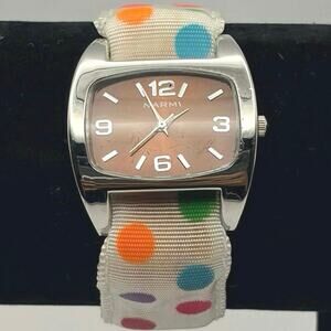 White Poke A Dot Narmi Watch